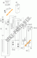FOURCHE (PIECES) pour KTM 1190 ADVENTURE R ABS de 2014
