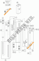 FOURCHE (PIECES) pour KTM 1190 ADVENTURE R ABS de 2013
