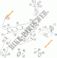 SYSTEME DE FREIN ABS pour KTM 1190 ADVENTURE R ABS de 2013