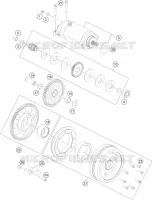 DEMARREUR ELECTRIQUE pour KTM 1190 ADVENTURE ABS GREY de 2016