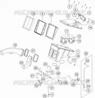 FILTRE A AIR pour KTM 1190 ADVENTURE ABS GREY de 2016