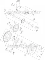 DEMARREUR ELECTRIQUE pour KTM 1190 ADVENTURE ABS GREY de 2016