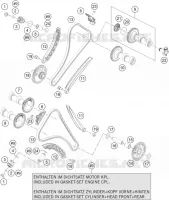 DISTRIBUTION pour KTM 1190 ADVENTURE ABS GREY de 2016
