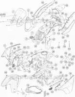 PLASTIQUES pour KTM 1190 ADVENTURE ABS GREY de 2016