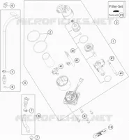 POMPE A ESSENCE pour KTM 1190 ADVENTURE ABS GREY de 2016