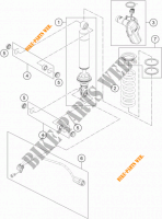 AMORTISSEUR (PIECES) pour KTM 1190 ADVENTURE ABS GREY de 2015
