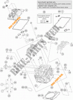 CULASSE AVANT pour KTM 1190 ADVENTURE ABS GREY de 2015