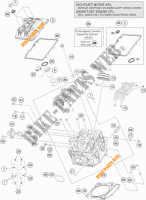 CULASSE AVANT pour KTM 1190 ADVENTURE ABS GREY WES. de 2014