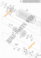 EMBRAYAGE pour KTM 1190 ADVENTURE ABS GREY de 2014