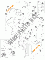 EVAPORATIVE CANISTER pour KTM 990 ADVENTURE R de 2010