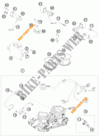 BOITIER PAPILLON INJECTION pour KTM 990 ADVENTURE R de 2010