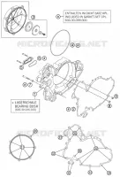 CARTER EMBRAYAGE pour KTM 990 ADVENTURE R de 2011