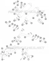 ECHAPPEMENT pour KTM 990 ADVENTURE R de 2011