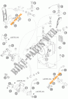 SYSTEME DE FREIN ABS pour KTM 990 ADVENTURE WHITE ABS de 2010