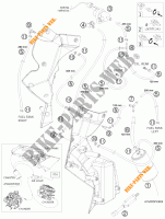 EVAPORATIVE CANISTER pour KTM 990 ADVENTURE ORANGE ABS de 2010