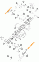 BATTERIE pour KTM 990 ADVENTURE ORANGE ABS de 2010