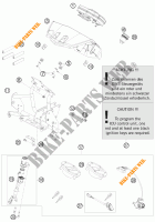 CONTACTEUR A CLE pour KTM 990 ADVENTURE ORANGE ABS de 2010