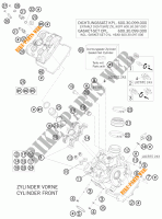 CULASSE AVANT pour KTM 990 ADVENTURE ORANGE ABS de 2010