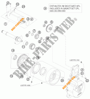 DEMARREUR ELECTRIQUE pour KTM 990 ADVENTURE ORANGE ABS de 2010