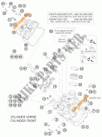 CULASSE AVANT pour KTM 990 ADVENTURE LIMITED EDITION de 2010