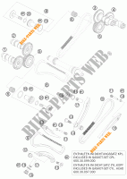 DISTRIBUTION pour KTM 990 ADVENTURE LIMITED EDITION de 2010
