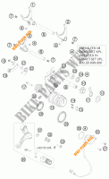 MECANISME DE SELECTION DE VITESSES pour KTM 990 ADVENTURE LIMITED EDITION de 2010