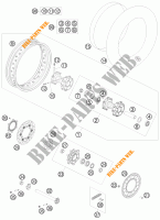 ROUE ARRIERE pour KTM 990 ADVENTURE LIMITED EDITION de 2010