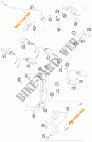PHARE / FEU ARRIERE pour KTM 990 ADVENTURE ORANGE ABS de 2010