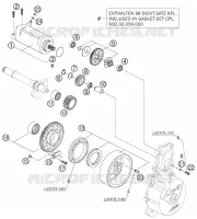 DEMARREUR ELECTRIQUE pour KTM 990 ADVENTURE ORANGE ABS de 2006