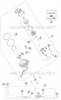 POMPE A ESSENCE pour KTM 990 ADVENTURE ORANGE ABS de 2006