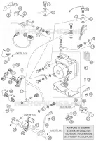 SYSTEME DE FREIN ABS pour KTM 990 ADVENTURE ORANGE ABS de 2006