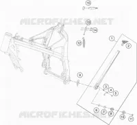 BEQUILLE LATERALE / CENTRALE pour KTM FREERIDE E-SM de 2016