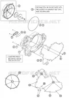 CARTER EMBRAYAGE pour KTM 990 SUPERMOTO T BLACK ABS de 2013