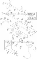 MECANISME DE SELECTION DE VITESSES pour KTM 990 SUPERMOTO T BLACK ABS de 2013