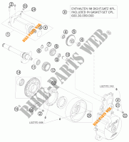 DEMARREUR ELECTRIQUE pour KTM 990 SUPERMOTO T ORANGE de 2010