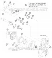 DEMARREUR ELECTRIQUE pour KTM 990 SUPERMOTO T ORANGE de 2010