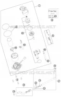 POMPE A ESSENCE pour KTM 990 SUPERMOTO T ORANGE de 2010