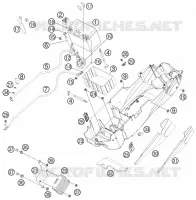 BATTERIE pour KTM 990 SUPERMOTO R ABS de 2013