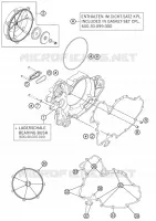 CARTER EMBRAYAGE pour KTM 990 SUPERMOTO R ABS de 2013