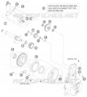 DEMARREUR ELECTRIQUE pour KTM 990 SUPERMOTO ORANGE de 2008
