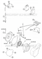ALLUMAGE pour KTM 625 SMC de 2004