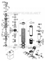 AMORTISSEUR (PIECES) pour KTM 625 SMC de 2004