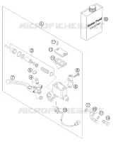 MAITRE CYLINDRE DE FREIN AVANT pour KTM 625 SMC de 2004