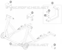 OUTILLAGE SPECIFIQUE pour KTM 690 SUPERMOTO LIMITED EDITION de 2009