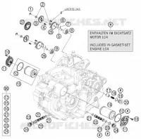 POMPE A HUILE pour KTM 690 SUPERMOTO LIMITED EDITION de 2009