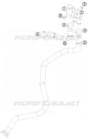 SECONDARY AIR SYSTEM SAS pour KTM 690 SUPERMOTO LIMITED EDITION de 2009