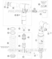 AMORTISSEUR pour KTM 690 SMC de 2008