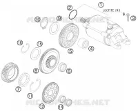 DEMARREUR ELECTRIQUE pour KTM 690 SMC de 2008