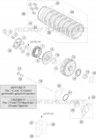 EMBRAYAGE pour KTM 690 SMC de 2008