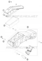 FILTRE A AIR pour KTM 690 SMC de 2008